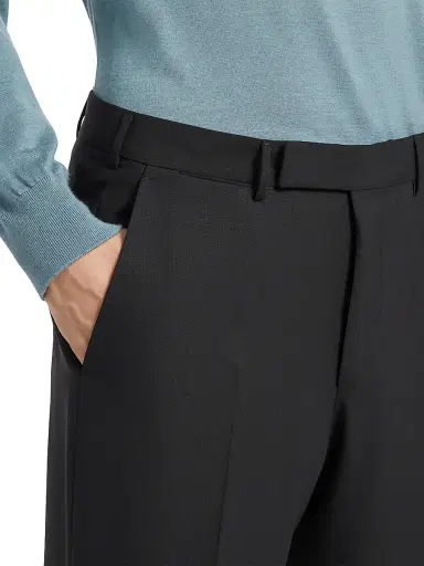 Zegna Men's High Performance Wool Pants | Thumbnail 4 Zegna Men's High Performance Wool Pants | Thumbnail 4