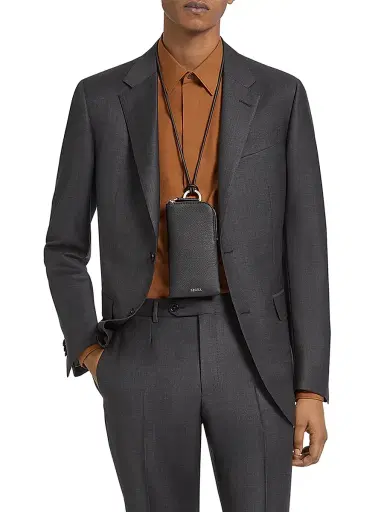 Zegna Men's Trofeo 600 Tailoring Evening Suit | Thumbnail 3 Zegna Men's Trofeo 600 Tailoring Evening Suit | Thumbnail 3