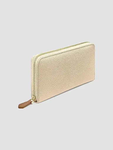 MAISON de SABRÉ Women's Long Leather Zip Wallet - Saharan Brown | Thumbnail 3 MAISON de SABRÉ Women's Long Leather Zip Wallet - Saharan Brown | Thumbnail 3