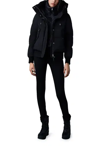 Mackage Women's Nefi Nordic Tech Down Jacket - Black - Size Large | Thumbnail 2 Mackage Women's Nefi Nordic Tech Down Jacket - Black - Size Large | Thumbnail 2
