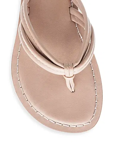 Bernardo Women's Miami Leather Thong Sandals - Blush | Thumbnail 3 Bernardo Women's Miami Leather Thong Sandals - Blush | Thumbnail 3