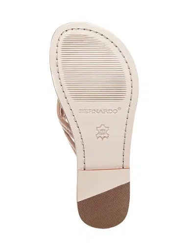 Bernardo Women's Miami Leather Thong Sandals - Blush | Thumbnail 7 Bernardo Women's Miami Leather Thong Sandals - Blush | Thumbnail 7