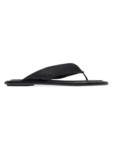 Bernardo Women's Salt Thong Sandals - Black | Thumbnail 1 Bernardo Women's Salt Thong Sandals - Black | Thumbnail 1