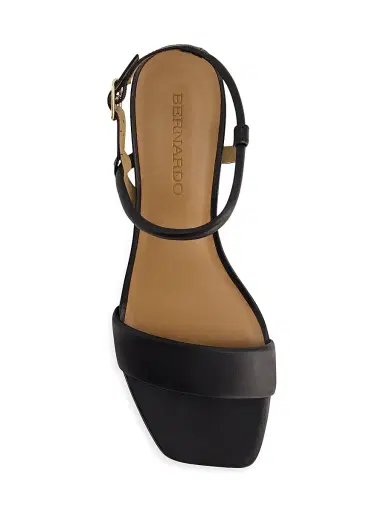 Bernardo Women's Josei Low Heel Sandals - Black | Thumbnail 3 Bernardo Women's Josei Low Heel Sandals - Black | Thumbnail 3