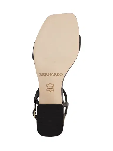 Bernardo Women's Josei Low Heel Sandals - Black | Thumbnail 4 Bernardo Women's Josei Low Heel Sandals - Black | Thumbnail 4