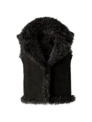 Mackage Women's Kasia Reversible Shearling Vest | Thumbnail 1 Mackage Women's Kasia Reversible Shearling Vest | Thumbnail 1