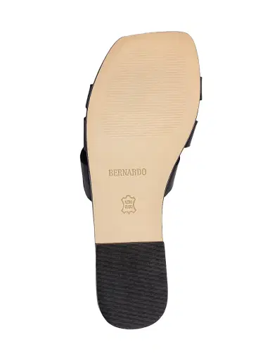 Bernardo Women's Oxford Slip-On Sandals - Black | Thumbnail 4 Bernardo Women's Oxford Slip-On Sandals - Black | Thumbnail 4