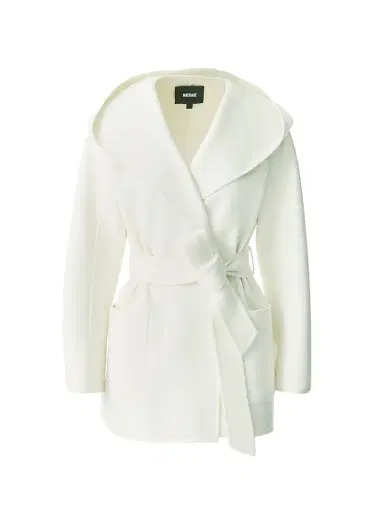 Mackage Women's Paya Double-Face Wool Bathrobe Wrap Coat - Cream - Size XL | Thumbnail 1 Mackage Women's Paya Double-Face Wool Bathrobe Wrap Coat - Cream - Size XL | Thumbnail 1