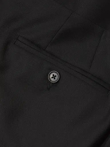 Saks Fifth Avenue Men's COLLECTION Wool Basic Pants - Black - Size 30 | Thumbnail 6 Saks Fifth Avenue Men's COLLECTION Wool Basic Pants - Black - Size 30 | Thumbnail 6