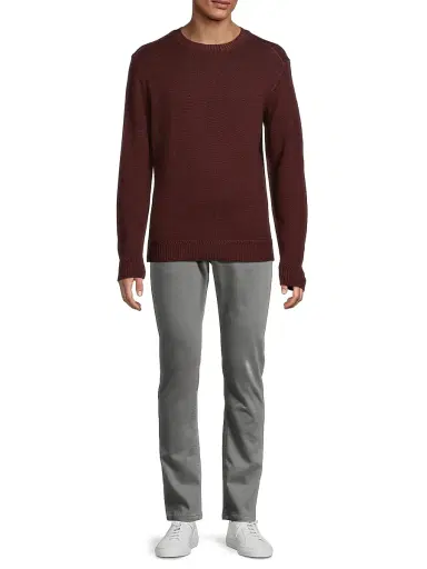 Robert Barakett Men's Bertona Crewneck Sweater - Bordeaux - Size XXL | Thumbnail 2 Robert Barakett Men's Bertona Crewneck Sweater - Bordeaux - Size XXL | Thumbnail 2