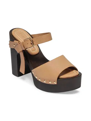 Bernardo 1946 Women's Luxor Platform Clog Sandals - Dune | Thumbnail 2 Bernardo 1946 Women's Luxor Platform Clog Sandals - Dune | Thumbnail 2