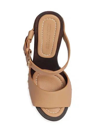 Bernardo 1946 Women's Luxor Platform Clog Sandals - Dune | Thumbnail 3 Bernardo 1946 Women's Luxor Platform Clog Sandals - Dune | Thumbnail 3