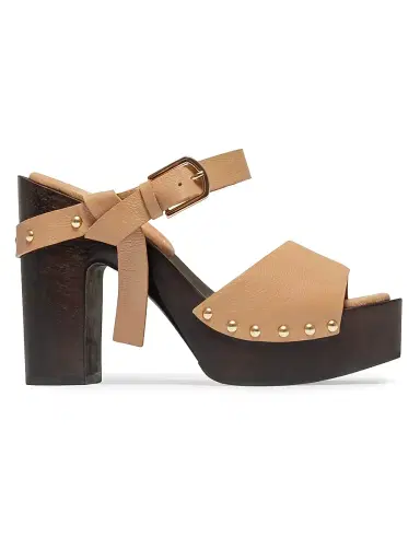 Bernardo 1946 Women's Luxor Platform Clog Sandals - Dune | Thumbnail 1 Bernardo 1946 Women's Luxor Platform Clog Sandals - Dune | Thumbnail 1