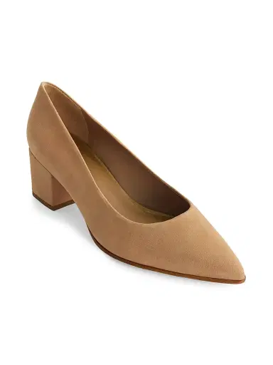 Bernardo Women's Milie Block Heel Pumps - Dune - Size 11 | Thumbnail 2 Bernardo Women's Milie Block Heel Pumps - Dune - Size 11 | Thumbnail 2