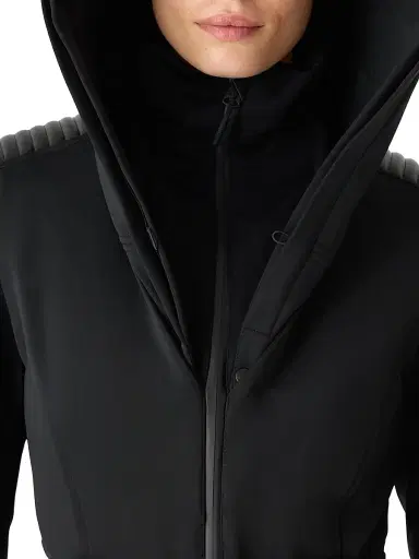 Mackage Women's Elle Shearling Trim Ski Suit - Black - Size XL | Thumbnail 4 Mackage Women's Elle Shearling Trim Ski Suit - Black - Size XL | Thumbnail 4