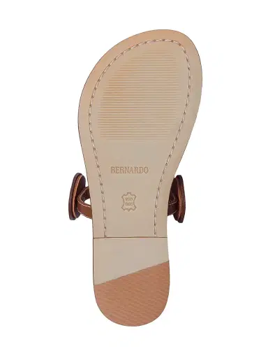 Bernardo Women's New Moon Toe Ring Sandals - Mahogany | Thumbnail 4 Bernardo Women's New Moon Toe Ring Sandals - Mahogany | Thumbnail 4