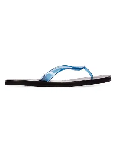 Black Suede Studio Women's Jeli PVC Flip Flops - Blue Pvc | Thumbnail 1 Black Suede Studio Women's Jeli PVC Flip Flops - Blue Pvc | Thumbnail 1