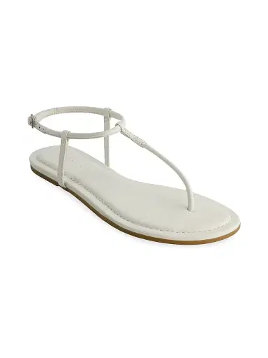 Bernardo Women's Hercu T-Strap Thong Sandals - White | Thumbnail 2 Bernardo Women's Hercu T-Strap Thong Sandals - White | Thumbnail 2