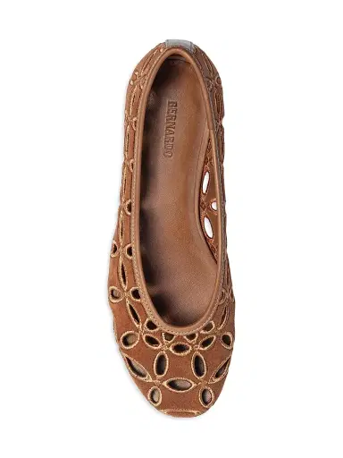 Bernardo Women's Brie Ballet Flats - Almond | Thumbnail 3 Bernardo Women's Brie Ballet Flats - Almond | Thumbnail 3