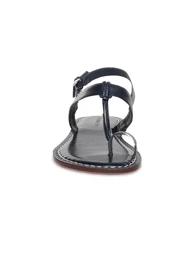 Bernardo Women's Maverick 2 Leather Toe Ring Sandals - Navy | Thumbnail 4 Bernardo Women's Maverick 2 Leather Toe Ring Sandals - Navy | Thumbnail 4