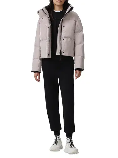 Canada Goose Women's Grandview Crop Jacket - Lucent Rose | Thumbnail 5 Canada Goose Women's Grandview Crop Jacket - Lucent Rose | Thumbnail 5