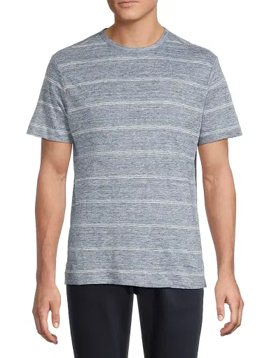 Robert Barakett Men's Folsom Striped T-Shirt - Blue - Size XXL | Thumbnail 3 Robert Barakett Men's Folsom Striped T-Shirt - Blue - Size XXL | Thumbnail 3