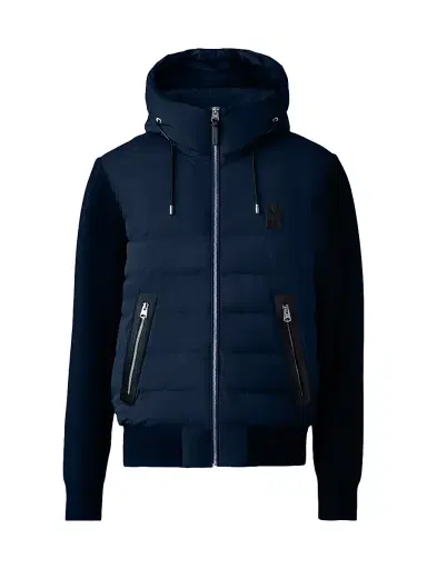 Mackage Men's Andrew Puffer Jacket - Navy | Thumbnail 1 Mackage Men's Andrew Puffer Jacket - Navy | Thumbnail 1