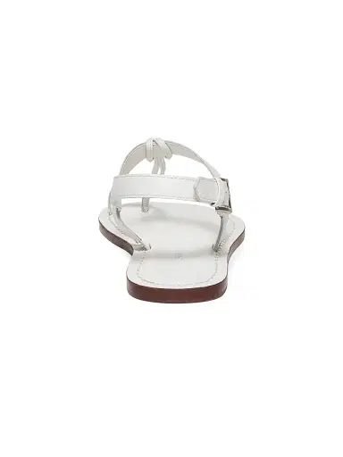 Bernardo Women's Maverick 2 Leather Toe Ring Sandals - White | Thumbnail 5 Bernardo Women's Maverick 2 Leather Toe Ring Sandals - White | Thumbnail 5