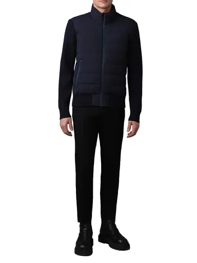 Mackage Men's Haney-Cityz Quilted Down Jacket - Navy | Thumbnail 2 Mackage Men's Haney-Cityz Quilted Down Jacket - Navy | Thumbnail 2