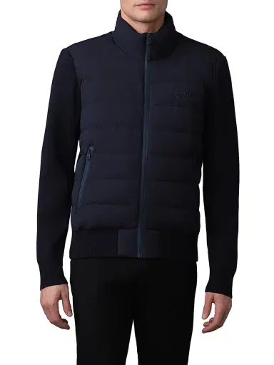 Mackage Men's Haney-Cityz Quilted Down Jacket - Navy | Thumbnail 3 Mackage Men's Haney-Cityz Quilted Down Jacket - Navy | Thumbnail 3