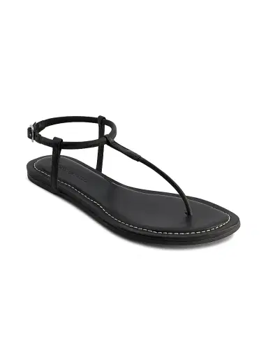 Bernardo Women's Hercu T-Strap Thong Sandals - Black | Thumbnail 2 Bernardo Women's Hercu T-Strap Thong Sandals - Black | Thumbnail 2