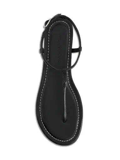 Bernardo Women's Hercu T-Strap Thong Sandals - Black | Thumbnail 3 Bernardo Women's Hercu T-Strap Thong Sandals - Black | Thumbnail 3