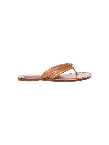 Bernardo Women's Miami Leather Thong Sandals - Luggage | Thumbnail 1 Bernardo Women's Miami Leather Thong Sandals - Luggage | Thumbnail 1