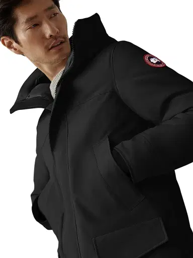 Canada Goose Men's Langford Down Parka - Black | Thumbnail 6 Canada Goose Men's Langford Down Parka - Black | Thumbnail 6