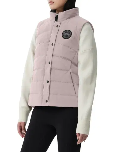 Canada Goose Women's Freestyle Down Puffer Vest - Lucent Rose - Size XS | Thumbnail 4 Canada Goose Women's Freestyle Down Puffer Vest - Lucent Rose - Size XS | Thumbnail 4