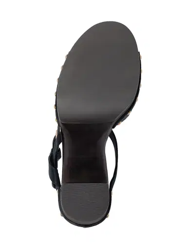 Bernardo 1946 Women's Luxor Platform Clog Sandals - Black | Thumbnail 4 Bernardo 1946 Women's Luxor Platform Clog Sandals - Black | Thumbnail 4
