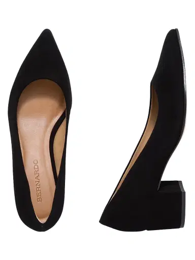 Bernardo Women's Milie Block Heel Pumps - Black - Size 11 | Thumbnail 8 Bernardo Women's Milie Block Heel Pumps - Black - Size 11 | Thumbnail 8