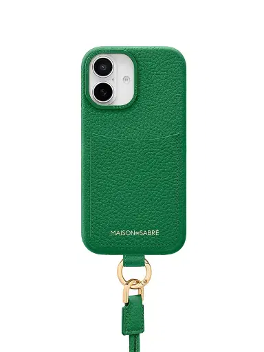 MAISON de SABRÉ Sling Phone Case (iPhone 16) - Emerald Green | Thumbnail 2 MAISON de SABRÉ Sling Phone Case (iPhone 16) - Emerald Green | Thumbnail 2