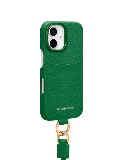 MAISON de SABRÉ Sling Phone Case (iPhone 16) - Emerald Green | Thumbnail 3 MAISON de SABRÉ Sling Phone Case (iPhone 16) - Emerald Green | Thumbnail 3