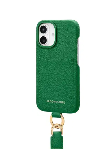 MAISON de SABRÉ Sling Phone Case (iPhone 16) - Emerald Green | Thumbnail 4 MAISON de SABRÉ Sling Phone Case (iPhone 16) - Emerald Green | Thumbnail 4