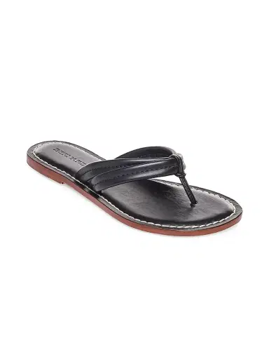 Bernardo Women's Miami Leather Thong Sandals - Black | Thumbnail 2 Bernardo Women's Miami Leather Thong Sandals - Black | Thumbnail 2