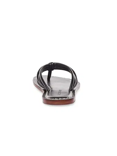 Bernardo Women's Miami Leather Thong Sandals - Black | Thumbnail 7 Bernardo Women's Miami Leather Thong Sandals - Black | Thumbnail 7