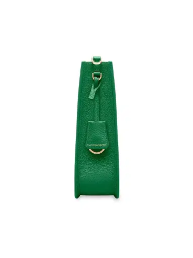 MAISON de SABRÉ Women's Leather Saddle Bag - Emerald Green | Thumbnail 4 MAISON de SABRÉ Women's Leather Saddle Bag - Emerald Green | Thumbnail 4