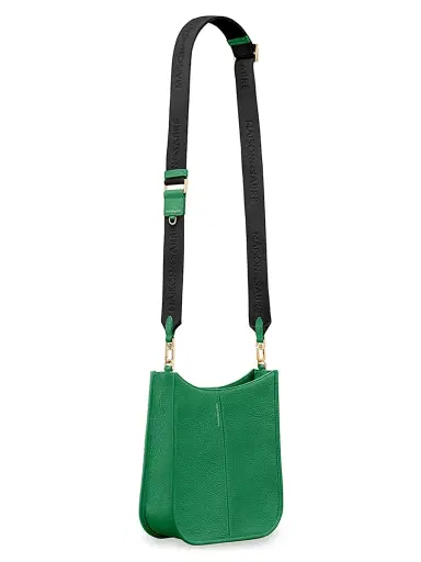 MAISON de SABRÉ Women's Leather Saddle Bag - Emerald Green | Thumbnail 5 MAISON de SABRÉ Women's Leather Saddle Bag - Emerald Green | Thumbnail 5