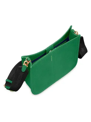 MAISON de SABRÉ Women's Leather Saddle Bag - Emerald Green | Thumbnail 9 MAISON de SABRÉ Women's Leather Saddle Bag - Emerald Green | Thumbnail 9
