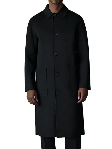 Mackage Beckett Wool Coat - Black | Thumbnail 3 Mackage Beckett Wool Coat - Black | Thumbnail 3