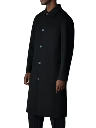Mackage Beckett Wool Coat - Black | Thumbnail 4 Mackage Beckett Wool Coat - Black | Thumbnail 4