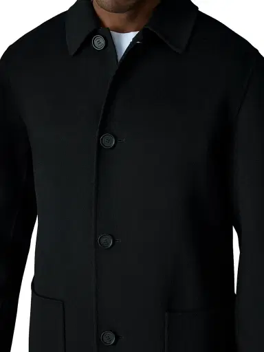 Mackage Beckett Wool Coat - Black | Thumbnail 6 Mackage Beckett Wool Coat - Black | Thumbnail 6