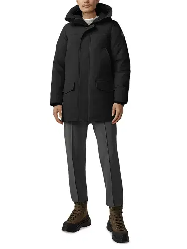 Canada Goose Men's Langford Down Parka - Black | Thumbnail 2 Canada Goose Men's Langford Down Parka - Black | Thumbnail 2