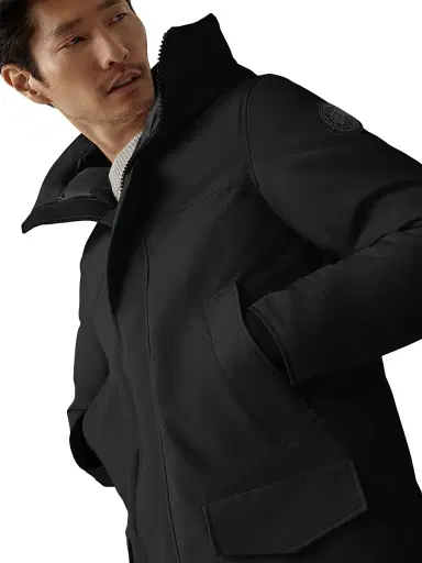 Canada Goose Men's Langford Down Parka - Black | Thumbnail 6 Canada Goose Men's Langford Down Parka - Black | Thumbnail 6